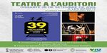 Teatro en el Auditorio: 39 ESCALONES